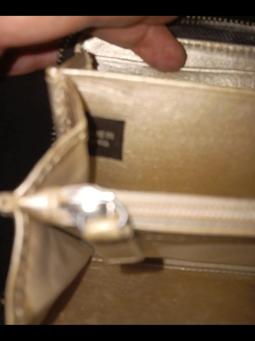 Coach sleek black